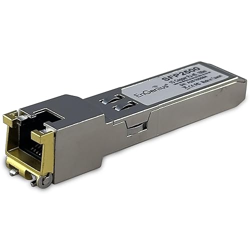 EnGenius Gigabit [SFP2500] Fiber-to-Copper Ethernet Transceiver, 1000BASE-T 100m, SFP