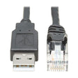 Tripp Lite USB-A to RJ45 Rollover Console Cable Cisco Compatible M/6ft (U009-006-RJ45-X)