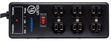 Furman SS6B 6 Plug Surge Protector, black