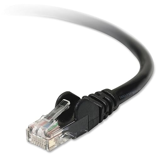 Belkin Cat-5e Patch Cable (Black, 7 Feet)