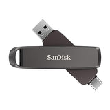 SanDisk 1TB Extreme PRO Dual Drive - Up to 1,000MB/s, USB Type-C, and USB Type-A, High-Performance Flash Drive - SDDDE1-1T00-G46