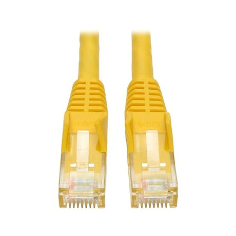Tripp Lite 10ft Cat6 Gigabit Snagless Molded Patch Cable RJ45 M/M Yellow 10