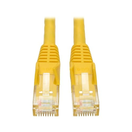 Tripp Lite N201-004-YW Cat6 Gigabit Snagless Molded Patch Cable RJ45M/M (4-Feet, Yellow)