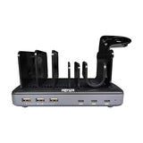 Tripp Lite 6-Port USB Charging Station, 3 USB-C Ports & 3 USB-A Ports, 5V 2.4A Charging - Phone, Tablet, Apple Watch & More Device Storage Space - 1-Year Warranty (U280-006-C3A-ST) 3 USB-A + 3 USB-C