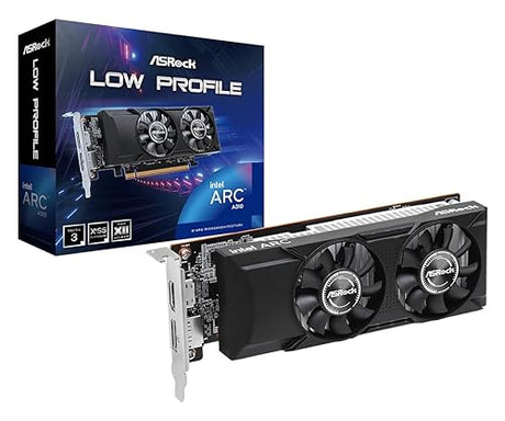 ASRock Intel Arc A310 Low Profile 4GB No Auxiliary Power Required Low Profile Video Card