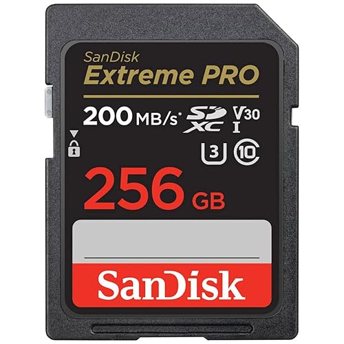 SanDisk Extreme PRO 256GB UHS-I U3 SDXC Memory Card