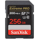 SanDisk Extreme PRO 256GB UHS-I U3 SDXC Memory Card