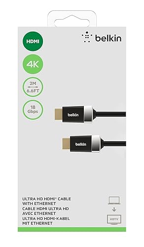 Belkin AV10050bt2M HDMI HD Cable, 6.6 Feet