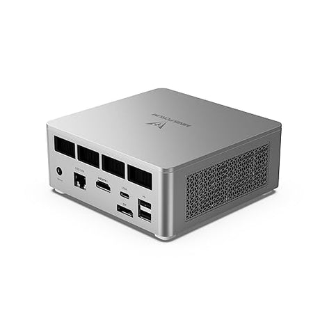 MINISFORUM UM750L Slim Mini PC AMD Ryzen 5 7545U 6 Core 12 Threads Up to 4.9GHz AMD Radeon Graphics Card 32GB LPDDR5/1TB SSD, HDMI/DP/USB4/2.5G RJ45, Wi-FI6E, BT5.3 UM750L Slim 32+1TB