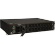 Tripp Lite Metered PDU, 18 Outlets (2-C19, 16-C13), IEC-309 230V 32A Blue, 12 ft. Cord, 2U Rack-Mount Power (PDUMH32HV),Black 240 Volts 32 Amps Standard