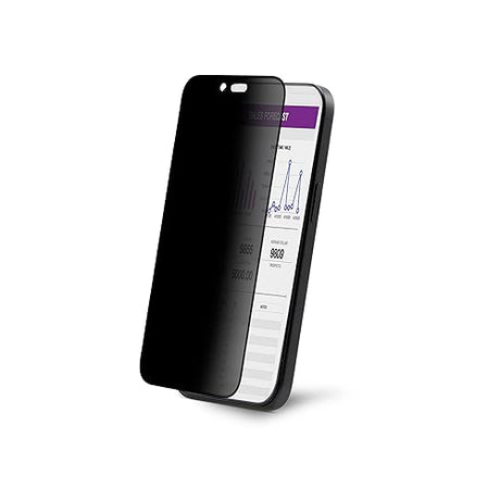 StarTech.com 4-Way 360 Privacy Screen for iPhone 16, Portrait/Landscape, Touch-Enabled, Tempered Glass Protector, 4Way Filter, TAA