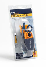 Fluke Networks 11291000 Pro-Tool Kit IS40 with Punch Down Tool, Kit with cable snips, strippers & pouch