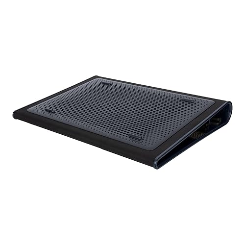 Targus 17” Dual Fan Chill Mat – Cooling Laptop Pad with USB-Powered Fans, Ergonomic Design & Soft Neoprene Base for Lap Comfort – Fits Up to 17” Laptops - AWE55US