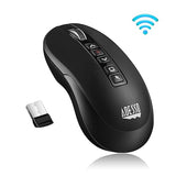 Adesso iMouse P40 Wireless Air Mouse Presenter Clicker with Laser Pointer - USB 2.4 GHz RF Technology, Universal Compatibility