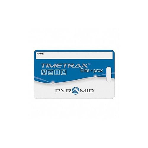 Pyramid Time Systems - Pyramid Timetrax Proximity Badge 15/Pk - 3.50 X 2.50 - 15/Pack Product Category: Office Equipment & Supplies/Id Cards