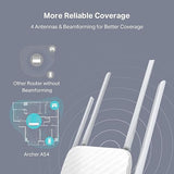 TP-Link AC1200 WiFi Router (Archer A54) - Dual Band Wireless Internet Router, 4 x 10/100 Mbps Fast Ethernet Ports, EasyMesh Compatible, Support Guest WiFi, Access Point Mode, IPv6 & Parental Controls
