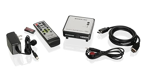 IOGEAR Long Range Wireless 5x2 HDMI Matrix PRO with 3 Additional Receivers