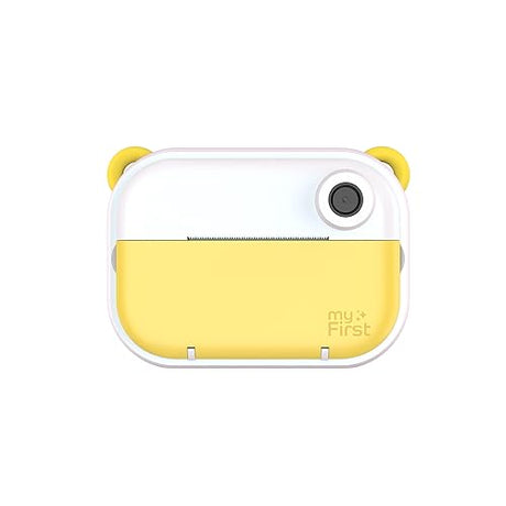 myFirst Camera Insta Wi - Kids Direct Print Camera Wireless Label Printer Zero Ink Photo Video Digital Camera Paper Film Sticker (Yellow)