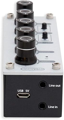 Syba SD-DAC63106 Stereo 3 Band Tone Control Pre-Amp & Headphone Amplifier