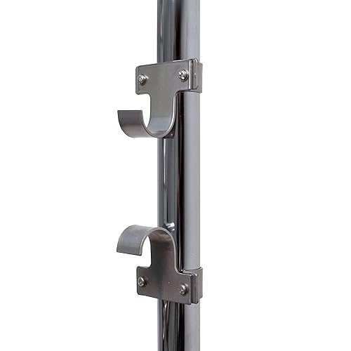 Add-On Utility Hooks – CTA Add-On Attachable Towel & Cable Wrap Hooks for Tablet Floor Stands & PAD-AFS - PAD-CGS - PAD-SCGS - PAD-SCGS9 - PAD-HFS - PAD-SHFS - PAD-GFS - PAD-SGF & PAD-UAFS (ADD-Hook)