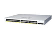 Cisco Business CBS220-48P-4G Smart Switch | 48 Port GE | PoE | 4x1G SFP | 3-Year Limited Hardware Warranty (CBS220-48P-4G-NA) 48-port GE / PoE+ / 382W / 4 x GE uplinks