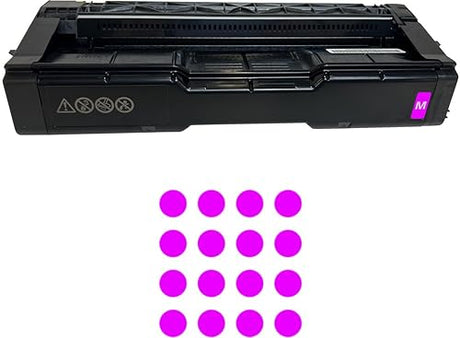 RICOH Genuine Magenta Toner Cartridge C125 P & C125MF