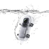 Insta360 X3 Black Underwater Camera Case, Polycarbonate (PC) & Acrylonitrile Butadiene Styrene (ABS), Waterproof to 50m, 131g, 3.3 x 3.3 x 6.1, Underwater Camera Mount