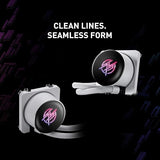 MSI MPG CORELIQUID P13 360 - AIO ARGB CPU Liquid Cooler - 360mm Radiator - LGA 1851 / AM5 Ready - IPS 2.1 LCD Screen - Triple 120mm ARGB PWM Fans - Uni Bracket - Black