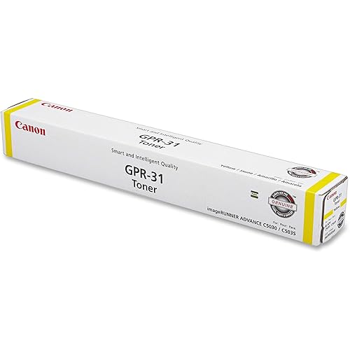 Canon (gpr-31) Yellow Toner Cartridge (27,000 Yield)