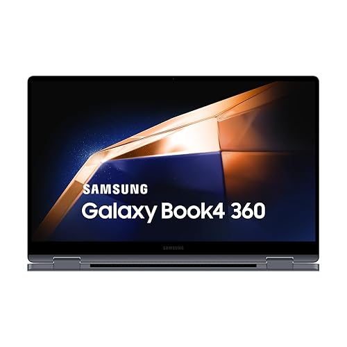 Samsung Galaxy Book4 360 Laptop, 15.6, Intel i7, 16GB RAM, 512GB Storage - Moonstone Gray Intel i7 512GB Galaxy Book4 360