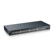 Zyxel 48-Port Gigabit Switch | Smart Managed | Rackmount with 2 SFP Ports | VLAN, IGMP, QoS GS1900-48