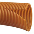 Panduit CLT50F-C3 Slit Wall Corrugated Loom Tubing, Orange