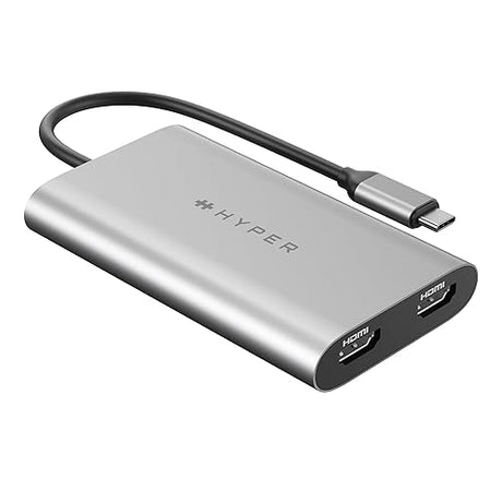 Targus 4K Dual HDMI USB C Hub M1 MacBook 3in1: HDMI 4K 60Hz, HDMI 4K 30Hz, USB-C PD 100W for MacBook Pro/Air(M1 & Intel-Powered), Windows PC, Chromebook