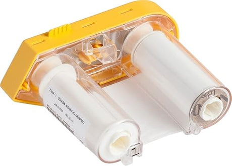 Brady (M61-R6810-WT) Printer Ribbon - R6000 Series Halogen-Free Ribbon for BMP61, M610, and M611 Printers. 2 W x 75' L, White