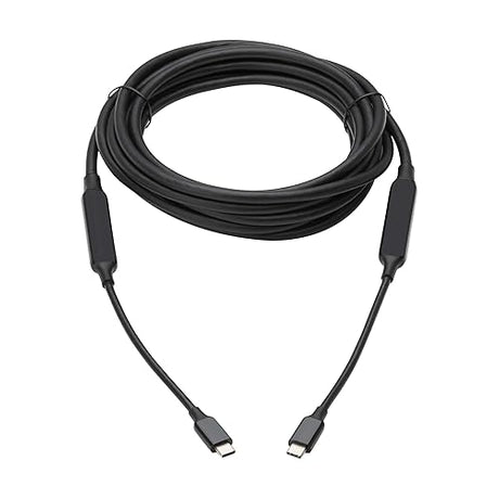 Tripp Lite Long USB-C Cable, 16.4 Feet / 5 Meters, USB 3.2 Gen 2 (10 Gbps), Full-Function Active Cable for Video, Data Transfer, and Charging - 8K@60Hz, 60W PD Charging, 3-Year Warranty (U420-05M-G2)