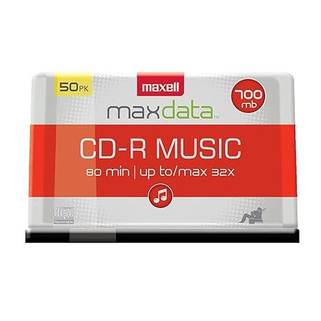 Maxell Music Gold - CD-R X 50 - 700 MB - Storage