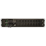 Tripp Lite PDU Metered 16 C13 2 C19 Outlets 208/240V 5.8kW L6-30P 2URM TAA (PDUMH30HV6)