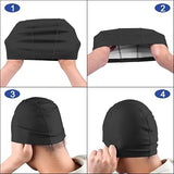 Adult Teens Women Durable New Found Glory Breathable Elastic Quick Drying Music Band Fans Sea Cool Swim Cap