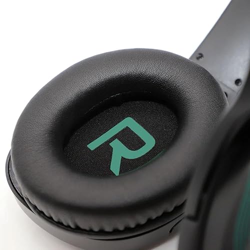 Avid AVIGA™ AP-1000 Gaming Headset, Flip-to-Mute Microphone, Plush Cushion Headband and Over-Ear Cups, 50mm Driver, for PC, Xbox, PS4/5, Mobile, 3.5mm Audio Jack - Black Single