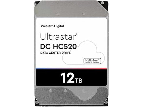HGST Ultrastar He12 HUH721212ALE600 12 TB Hard Drive - 3.5 Internal - SATA (SATA/600) - 7200rpm