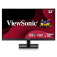 ViewSonic VA3209M 32 Inch IPS Full HD 1080p Monitor with Frameless Design, 75 Hz, Dual Speakers, HDMI, and VGA Inputs for Home and Office,Black 32-Inch IPS