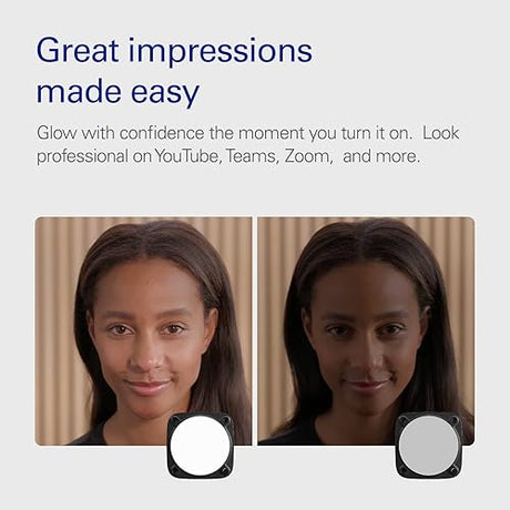 Elgato Key Light Neo (Black) – Professional Video Call Light, No Glare, Adjustable Monitor Mount, Manual or Wi-Fi Control, Office/Streaming, Teams/Zoom/Slack/Twitch/YouTube – Laptop, PC, Mac