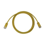 Tripp Lite Cat6a 10G Ethernet Cable, Snagless Molded Slim UTP Network Patch Cable (RJ45 M/M), Yellow, 6 Feet / 1.83 Meters, Manufacturer's Warranty (N261-S06-YW)