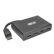 Tripp Lite B156-004-V2 4-Port DisplayPort Multi Stream Transport MST Hub, DP 1.2 to DP, UHD 4Kx2K