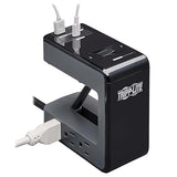 Tripp Lite Safe-IT Desk Clamp Surge Protector, 6-Outlets, USB-C & 2 USB Charging Ports, Hospital-Grade Protection, 8 Ft / 2.4M Cord, 50,000 Insurance & Lifetime Manufacturer's Warranty (TLP648UCBAM) Black 6 Outlets + 2 USB & 1 USB-C Safe-IT