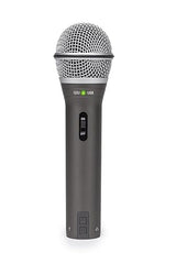 Samson Q2U Handheld Dynamic USB Microphone Recording and Podcasting Pack Q2U Gray