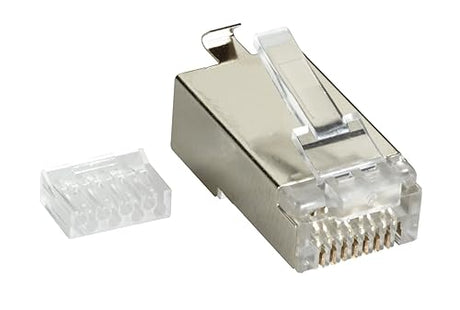 CAT6 SHIELDED MODULAR PLUG, 250-PACK