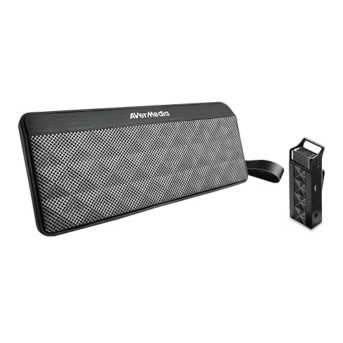 AVerMedia Wireless Voice Amplifier for Teachers, Classroom Audio System, Portable Speaker Microphone System for Classroom, Training, Teaching, Yoga, Meeting, Speech - AW330