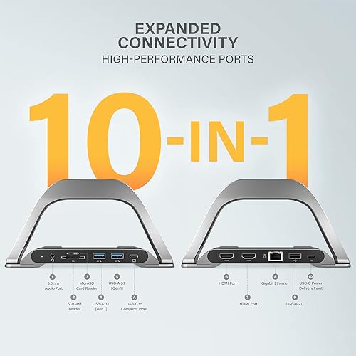 Alogic Bolt Plus USB-C Docking Station with Stand