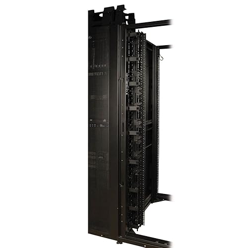 Tripp Lite SRCABLEVRT3 Vertical Cable Manager for Open Frame Rack 3-Inches Wide - 6 Feet (Black)